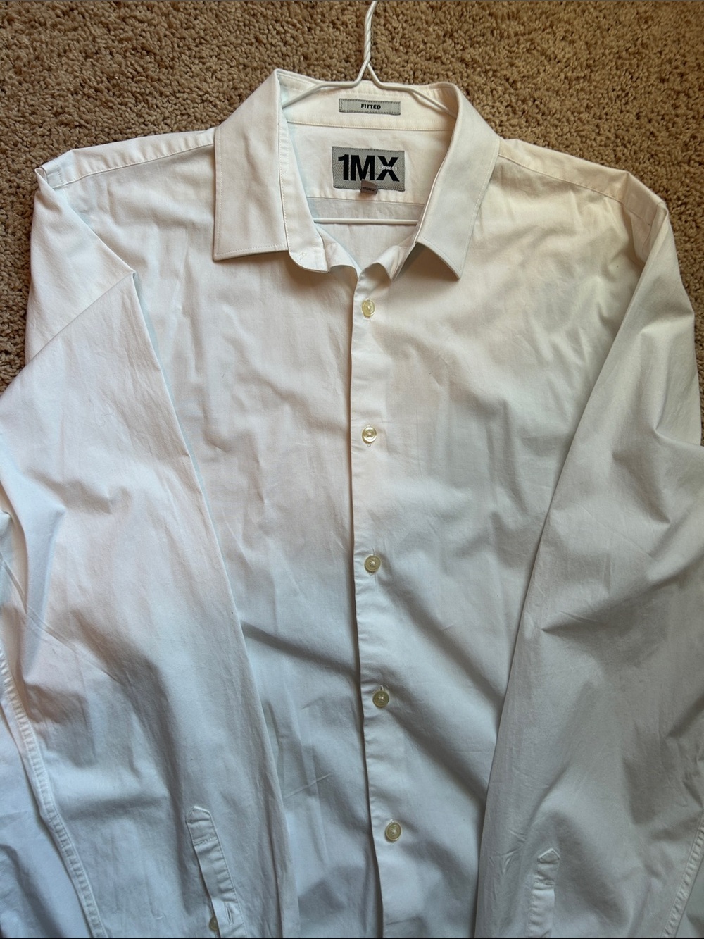 Express White Men’s Dress Shirt